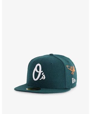 KTZ 59Fifty Baltimore Orioles Wool Baseball Cap - Green