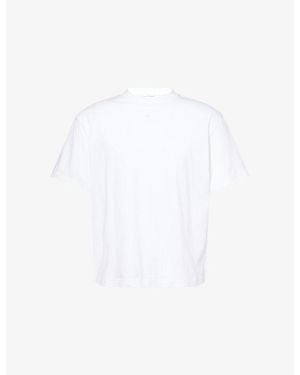 The Row Madoc Crewneck Cotton T-Shirt - White