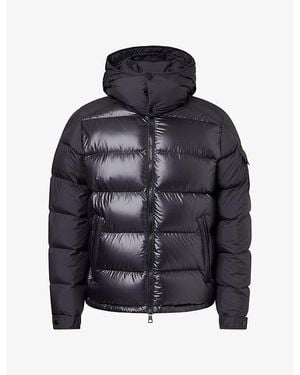 Moncler Maya Padded Nylon-Down Jacket - Black