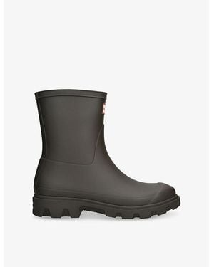 HUNTER Downpour Short Wellington Boots - Black