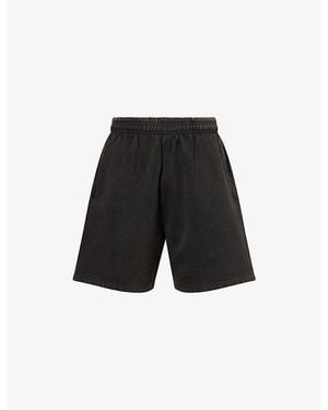 Entire studios Standard Cotton-Jersey Sweat Shorts - Black