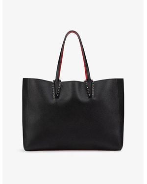Christian Louboutin Cabata Soft Large Calf-Leather Tote Bag - Black