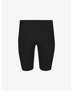 Sweaty Betty Power 9 Rubber Biker Shorts - Black