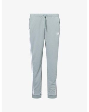 Sergio Tacchini Damarindo Stripe-Trim Woven Track Jogging Bottoms - Blue