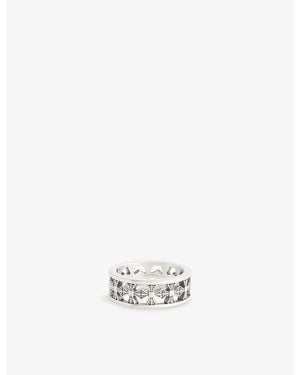 Serge Denimes Clement Sterling- Ring - White