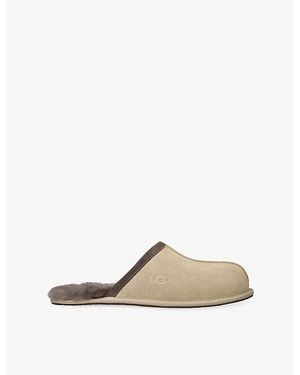 UGG Scuff Suede Slippers - Natural