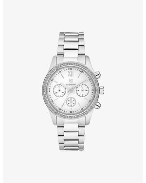 Sif Jakobs Domenica Stainless-Steel And Zirconia Quartz Watch - Metallic