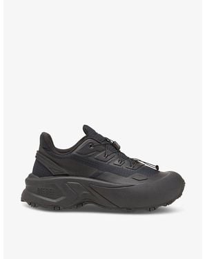 DIESEL D-Cage Runner Tpu-Trimmed Ripstop Trainers - Black