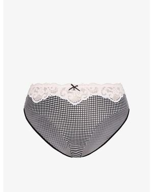 Savage x Fenty Swirly Girly Hipster Briefs - Metallic