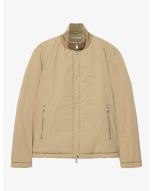 AllSaints Rusland Padded Shell Jacket - Natural