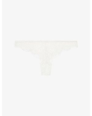 Simone Perele Karma Mid-Rise Stretch-Lace Briefs - Multicolour