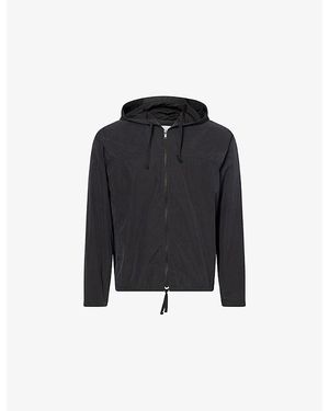 The Row Orsin Technical Hooded Woven Jacket - Black