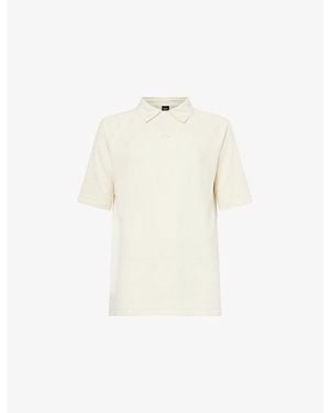 Oakley Fusion Short-Sleeve Stretch-Jersey Polo Top - White