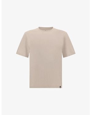 BOGGI Short-Sleeve Cotton-Jersey T-Shirt - Natural