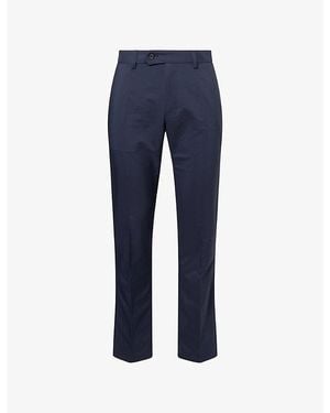 J.Lindeberg Mitch Straight-Leg Woven Trousers - Blue