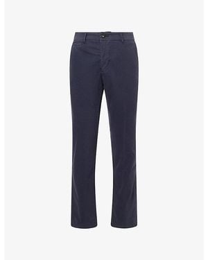 PAIGE Vincent Five-Pocket Cotton-Chino Trousers - Blue