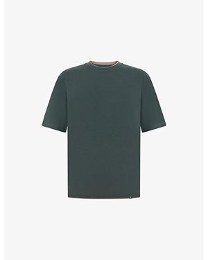 BOGGI Relaxed-Fit Pima-Cotton T-Shirt - Green