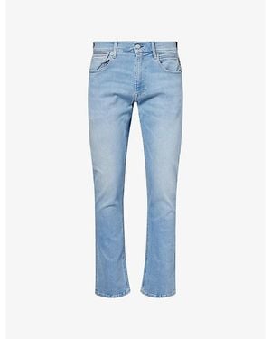 Replay Grover Hyperflex Straight-Fit Denim Jeans - Blue