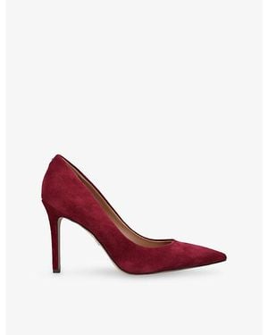Sam Edelman Hazel Suede Courts - Red