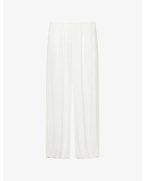 Frankie Shop Mio Balloon Sheer Woven Trousers - White