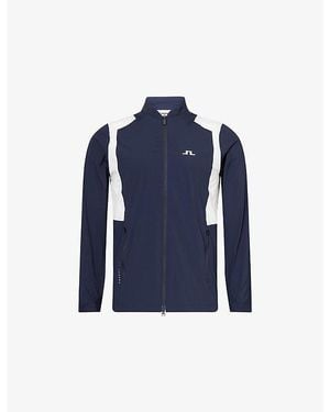 J.Lindeberg Jacs Zipped Packable Woven Jacket - Blue