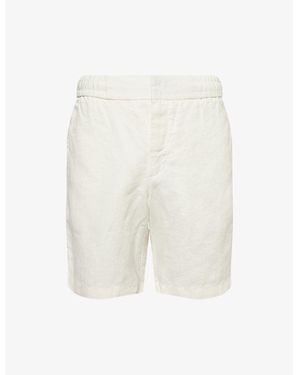 Orlebar Brown Regular-Fit Cornell Linen Shorts - White