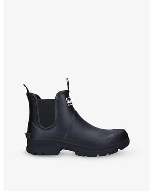 Barbour Nimbus Wellington Rubber Chelsea Boots - Blue