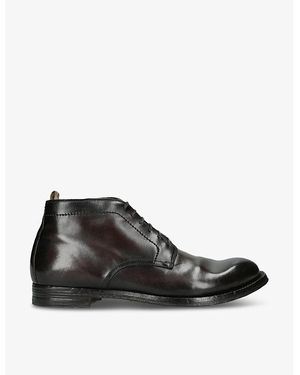 Officine Creative Anatomia 88 Leather Boots - Black