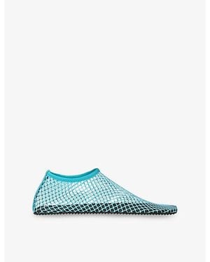 Christopher Esber Mesh Water Mesh Ballet Flats - Blue