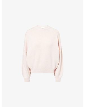 KHAITE Margaux Boxy-Fit Cashmere Jumper - Pink