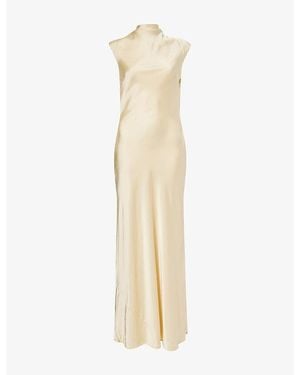 Bec & Bridge Elias Backless Rayon-Blend Maxi Dress - Natural