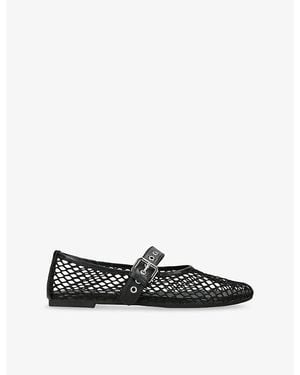 Senso Carina Woven Ballet Flats - Black