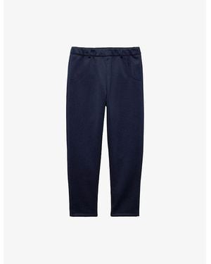 Prada Technical Fleece Cotton-Jersey Jogging Bottoms - Blue