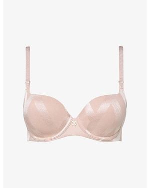 Chantelle Glaze Full-Coverage T-Shirt Bra - Pink