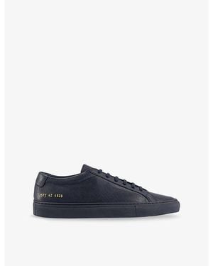 Common Projects Achilles Premium Suede Trainers - Blue