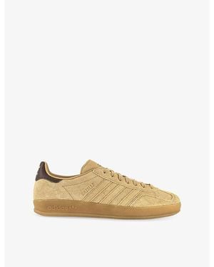 adidas Gazelle Indoor Suede Sneakers - Natural