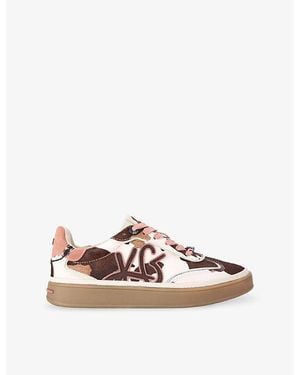 KG by Kurt Geiger Leena Calf-Hair Leather Sneakers - Pink