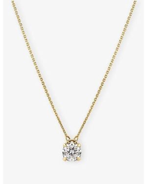 Sif Jakobs Venice 14Ct And 0.50 Lab-Grown Diamond Necklace - Metallic