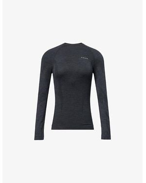 FALKE Thermal Long-Sleeve Wool-Tech Top - Blue