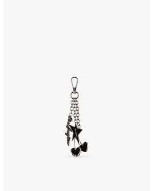 The Kooples Branded Metal Bag Charm - Multicolour