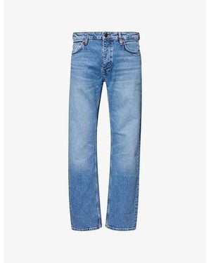 Neuw Ray Straight-Leg Stretch-Denim Jeans - Blue