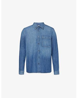 Citizens of Humanity Rework Long-Sleeve Denim Shirt - Blue