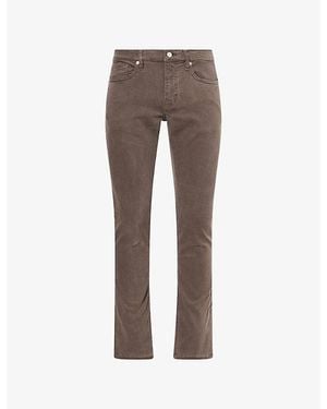 FRAME L'Homme Slim-Fit Stretch-Denim Jeans - Grey
