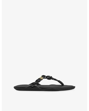 FLOWZE Flo Slide Woven Sandals - Black