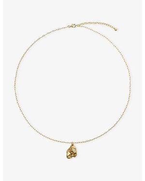 Monica Vinader Fragments 18Ct Vermeil Chain Necklace - Metallic