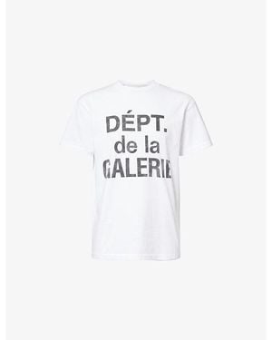 GALLERY DEPT. Graphic-Print Short-Sleeve Cotton T-Shirt - White