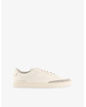 Common Projects Court Classic Leather Sneakers - Natural