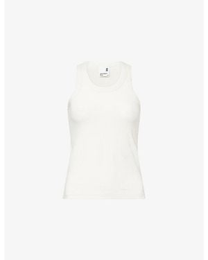 On Shoes Zendaya X All-Day Ribbed Limited Editi Jersey Tank Top - White