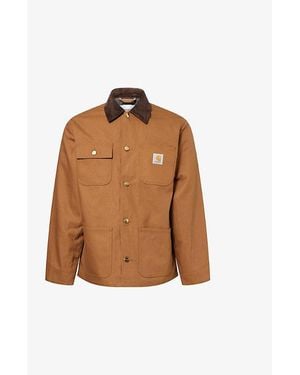 Carhartt Michigan Patch-Pocket Cotton-Canvas Jacket - Brown