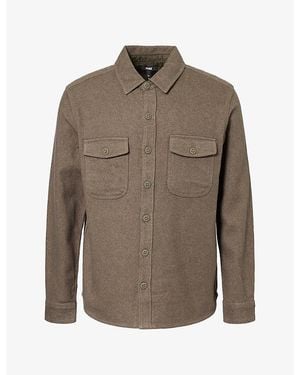 PAIGE Seymore Cotton Overshirt - Brown